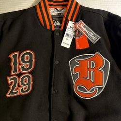 New Baltimore Black Sox 1929 Varsity Jacket Size 3xl