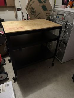 IKEA Utility table On Wheels