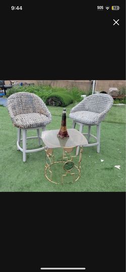 Outdoor stools chairs