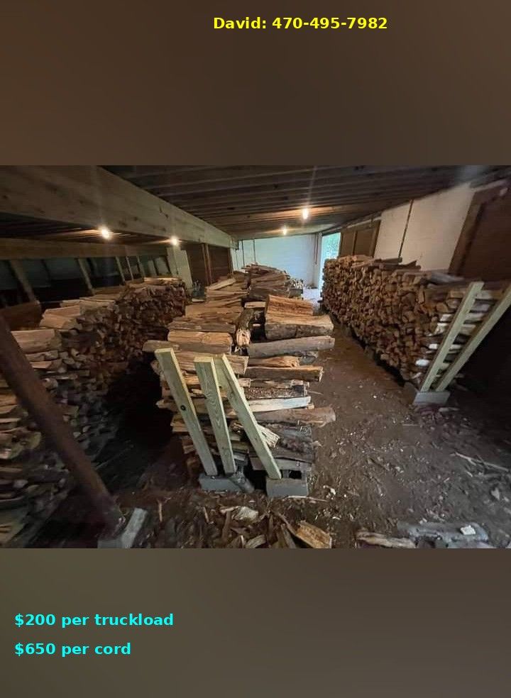 Seasoned Firewood Delivery