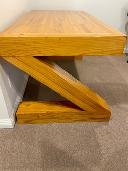Modern Solid Wood Desk / Console Table ✨ $49.99