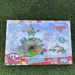 Disney Pixar Cars Mini Racers 2023 Advent Calendar Retro Christmas