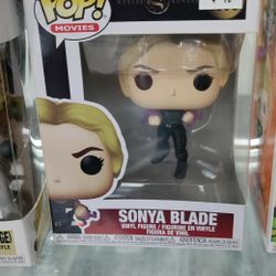 Sonya Blade Mortal Kombat Movie Funko Pop