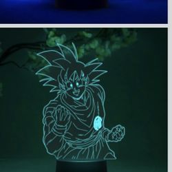 New Goku Dragon Ball Anime Led Color Changing 3D Lamp