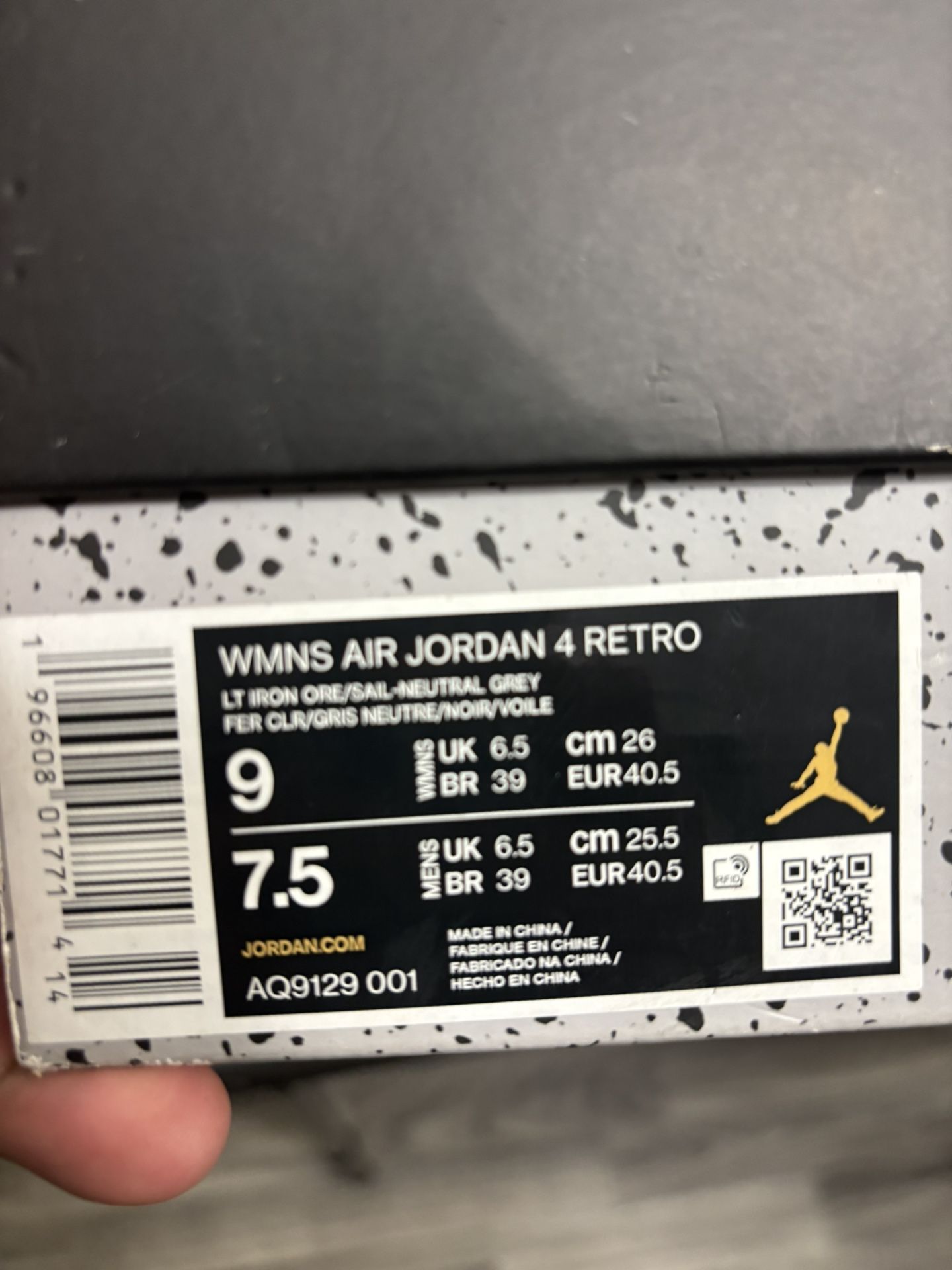 Jordan’s 4s 