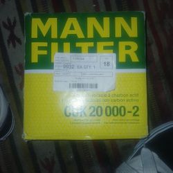Cabin Air Filter Mann Filter Cuk 20 000-2