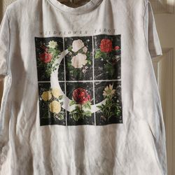 Womens wildflower tarot graphic tshirt