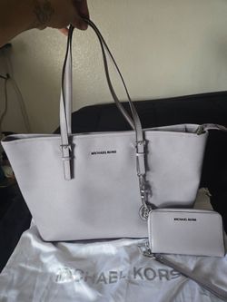 Large michael kors tote bag purse set