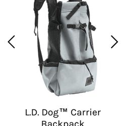 LD Dog Backpack - Small