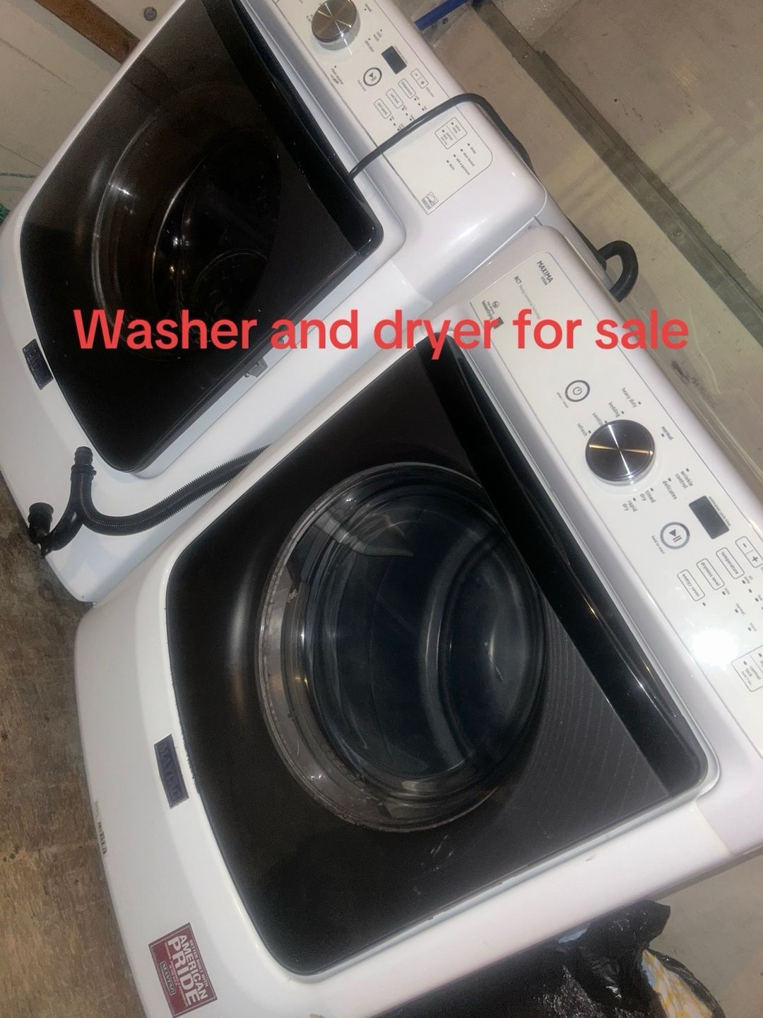 Electric washer and dryer