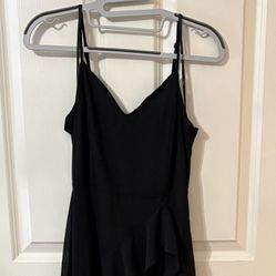 Lulus Black Ruffled Sleeveless Maxi Dress-Small