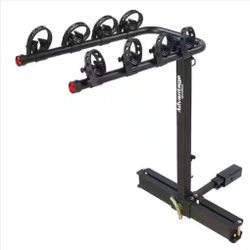 GlideAWAY Hitch Mounted 4 Bike Rack