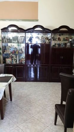 Entertainment center.