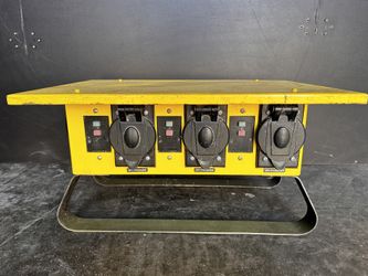50 Amp Power Distribution Box with Twist lock Connectors