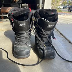Vans Snowboarding Boots Size 9