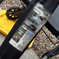 Aluminum folding table. Used once. 