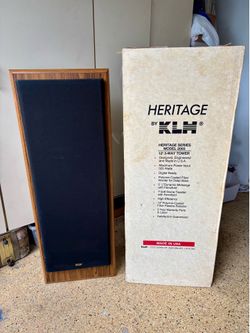 SPEAKERS: KLH Model 2055 Vintage Tower Speakers