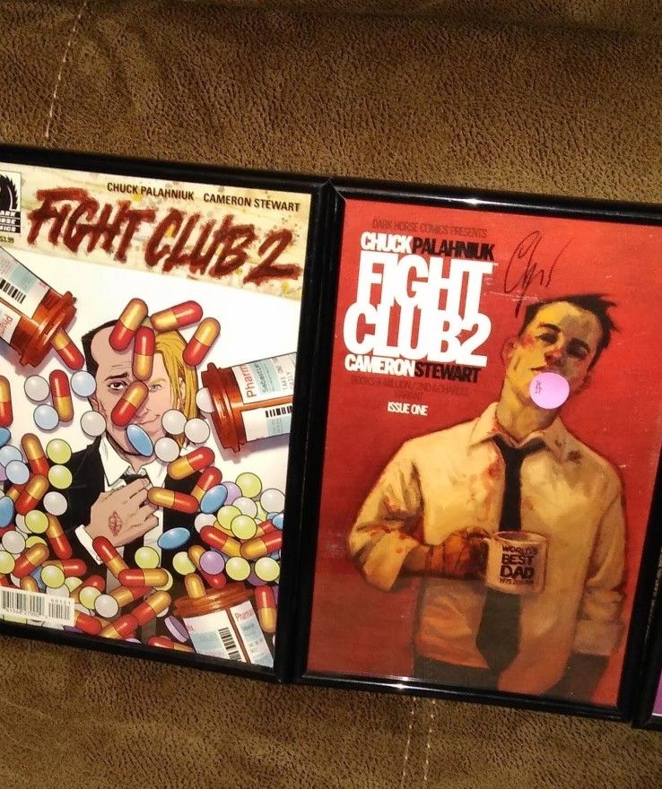 Fight Club Issue #1 Variants.