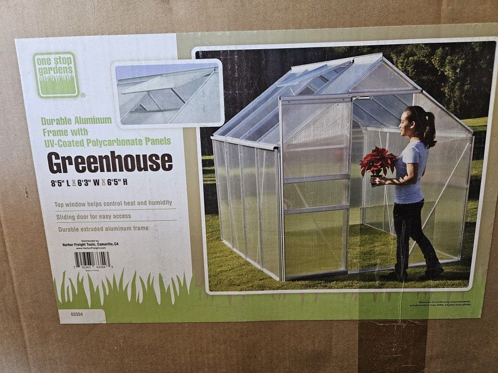 New One Stop Gardens Greenhouse