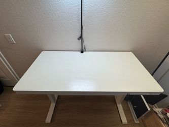 ER Gear Electric Standing Desk - White