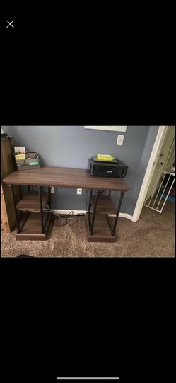 Wood/iron Desk
