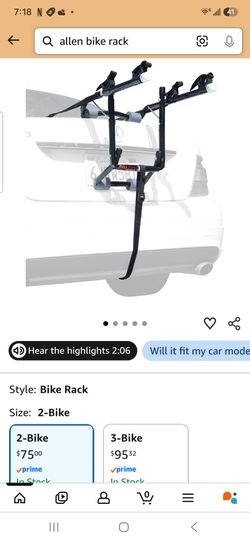 Allen bike rack