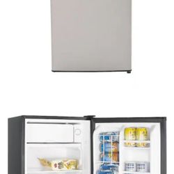 3.5 cu. ft. Mini Fridge in Stainless Look, Energy Star