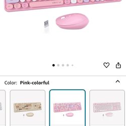 Wireless Keyboard - Typewriter Style 