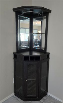 Corner Bar Cabinet