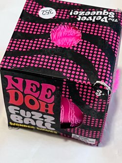 Nee Doh Fuzz Ball Wonder Waves Squeeze Toy