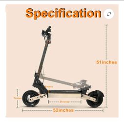 Big scooter like new TRADE