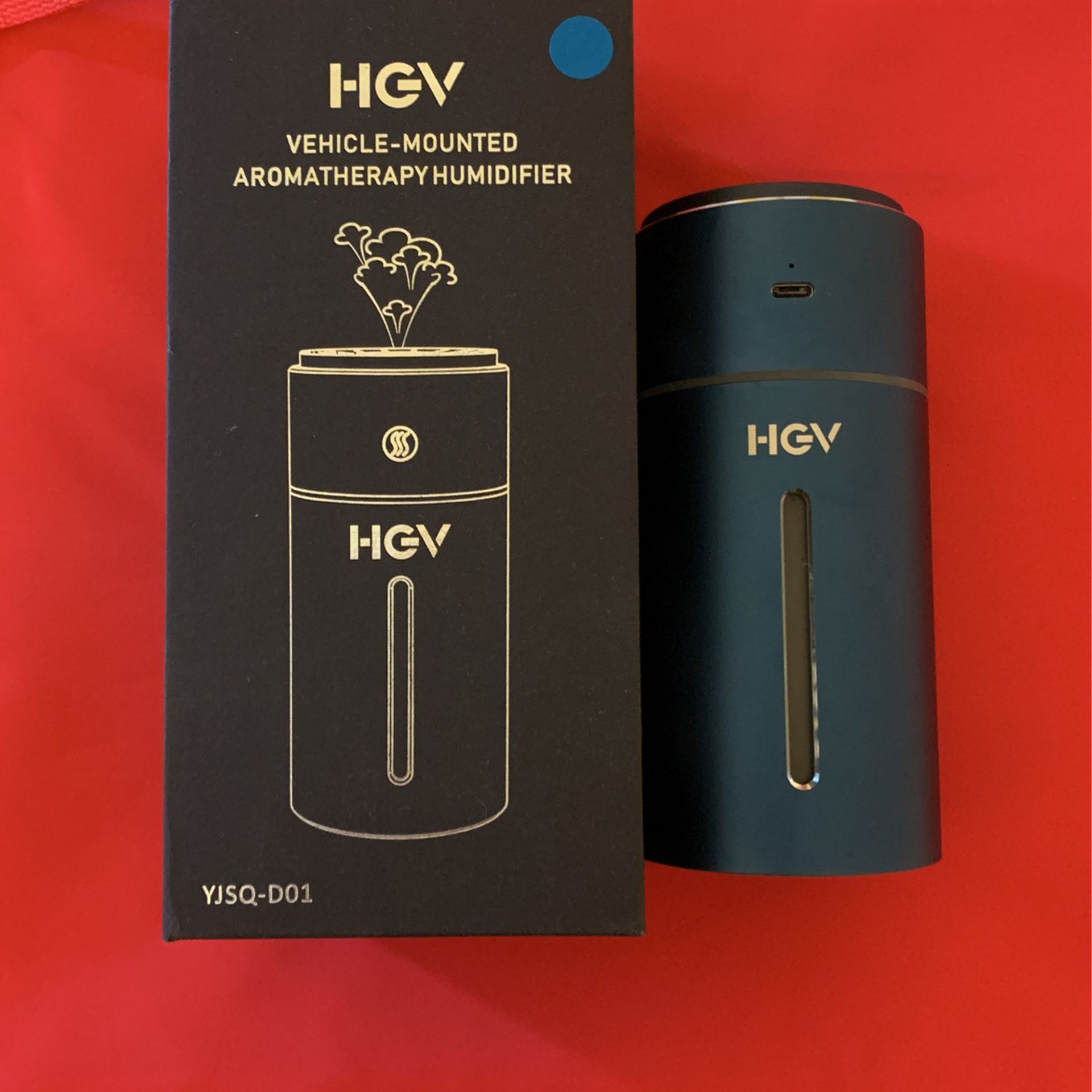 HGV Car Aromatherapy Diffuser, Humidifier, USB Essential Oil Diffuser