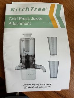 KitchTree Cold Press Juicer Attachment