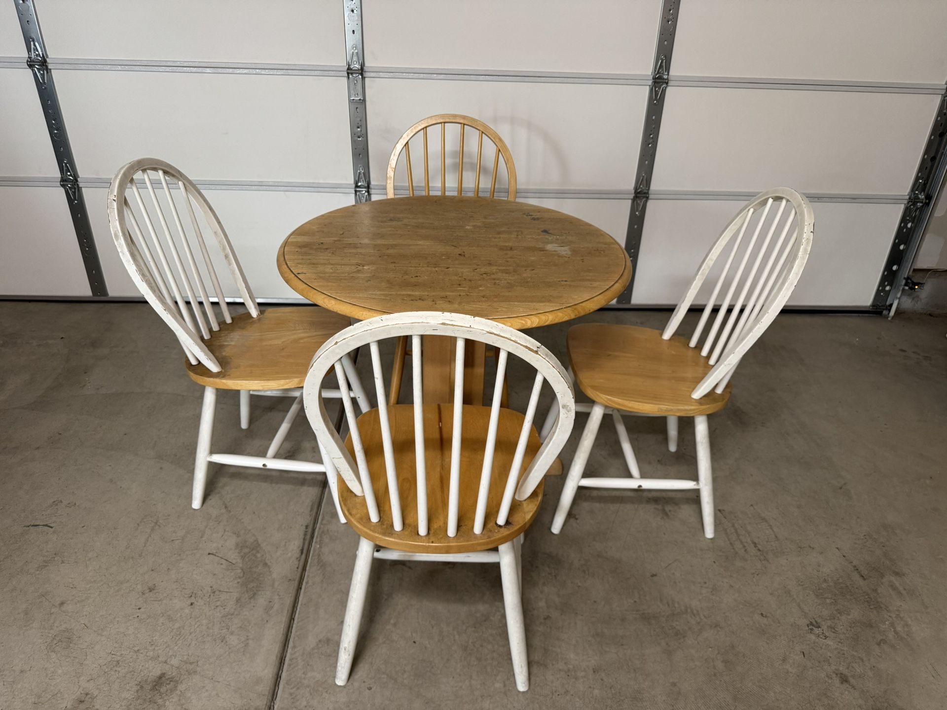 Dining Table Set - Solid Wood