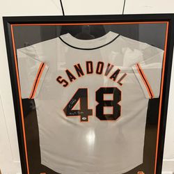 Pablo Sandoval | Game Worn Signed Jersey | With Premium Frame And Logos | PSA DNA CERTS
