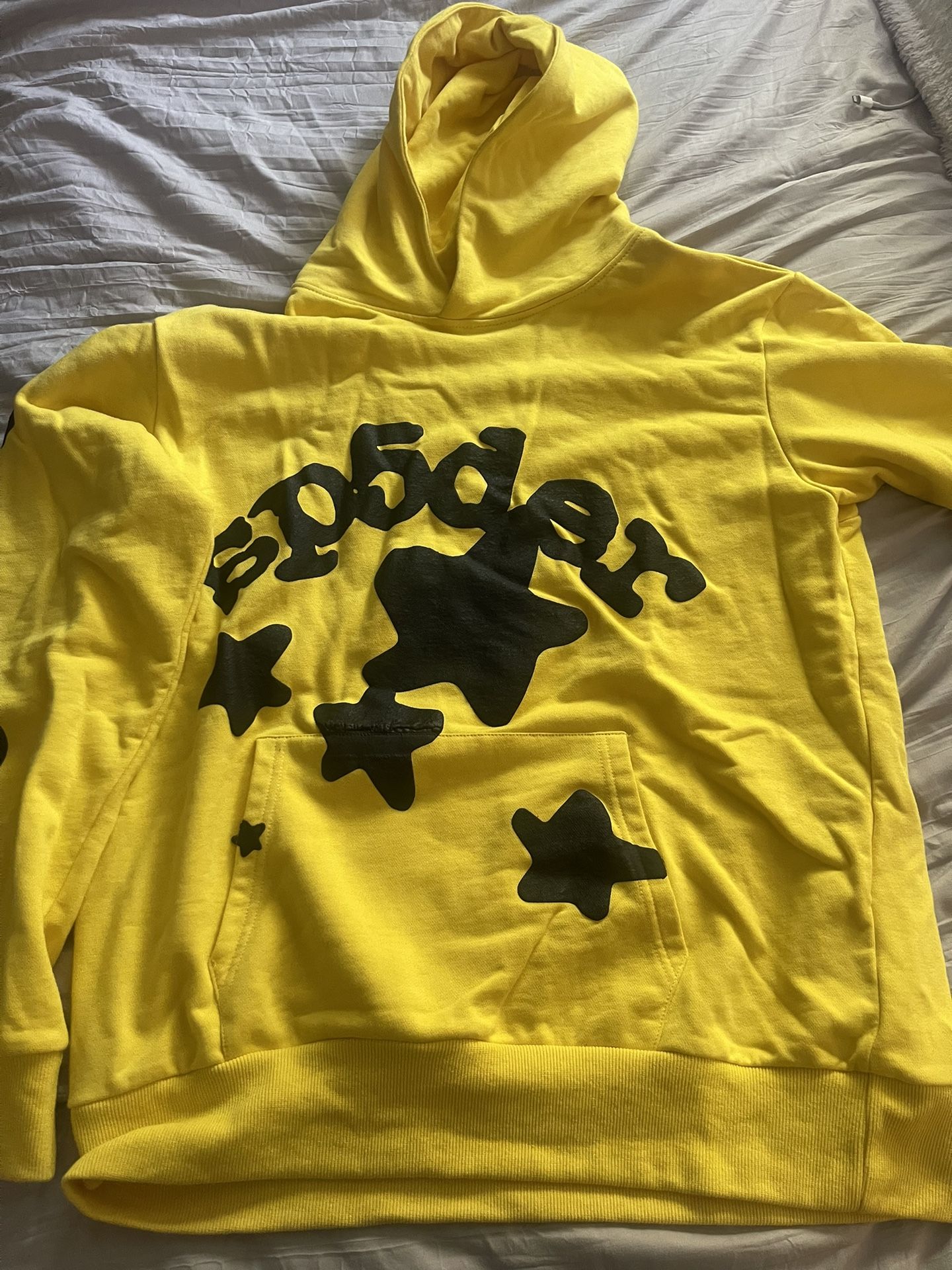 Yellow Spider Hoodie