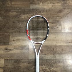 BABOLAT PURE STRIKE 100 GRIP 4 3/8 PATTERN 16 x 19 - AWESOME!!