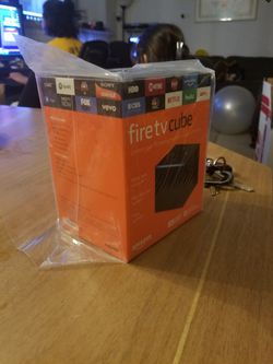 Fire tv cube 4k HDR Far-field voice control