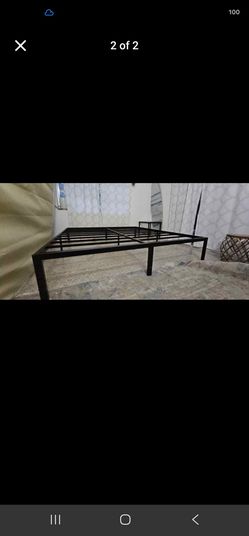 King size super heavy duty bed frame with lots of storage underneath