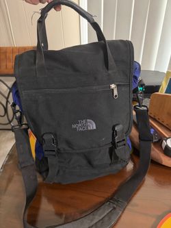 The North Face Black Messenger Bag