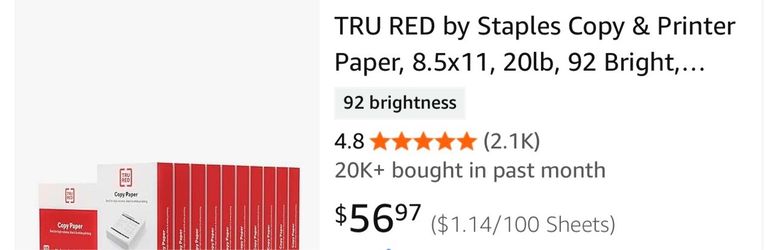 Copy paper