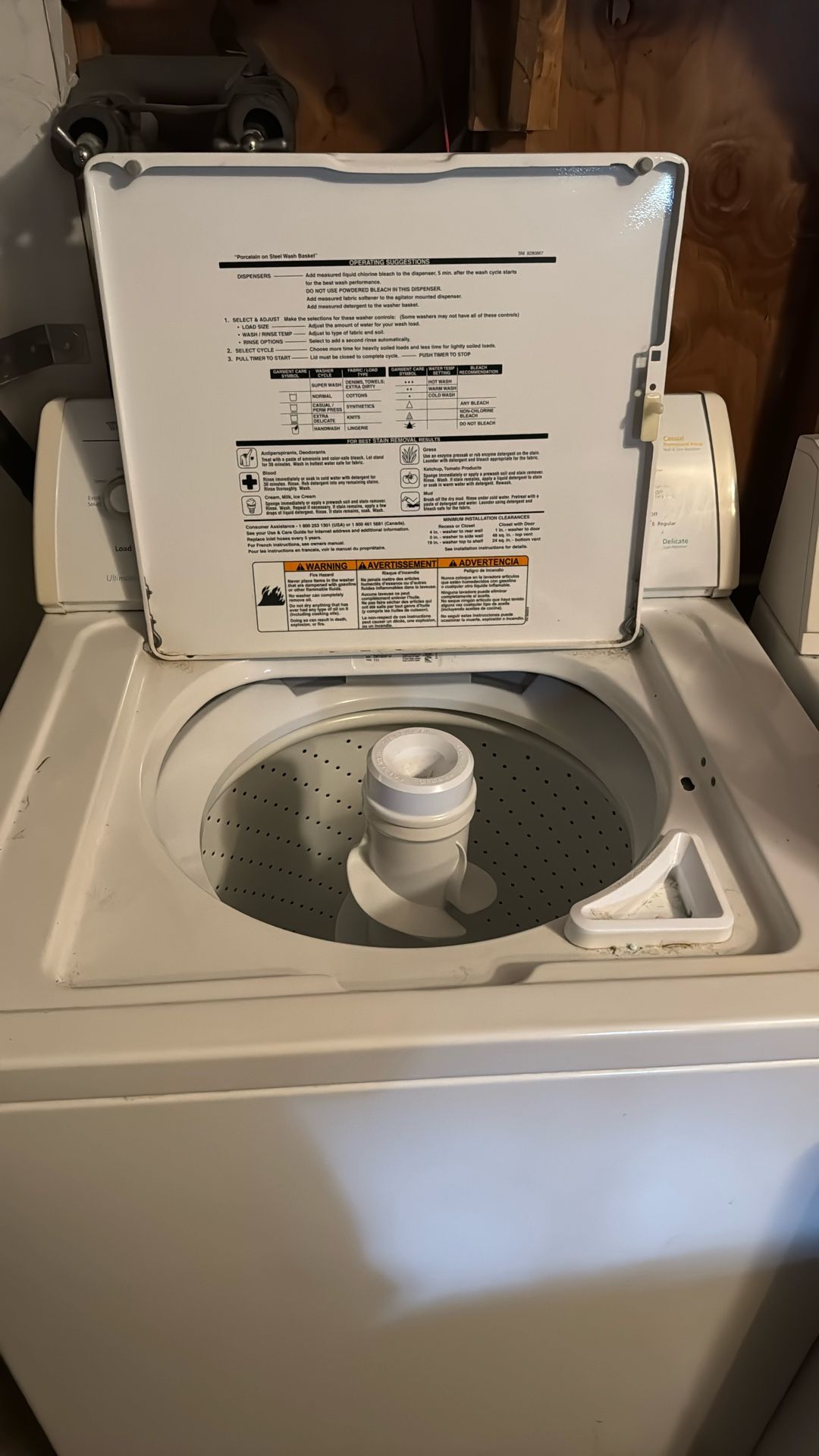Washer & Dryer