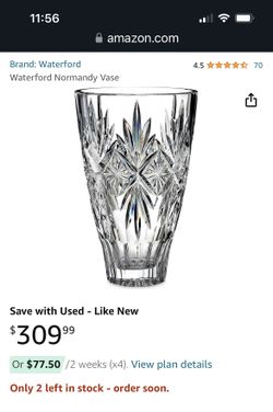 Waterford Crystal Vase