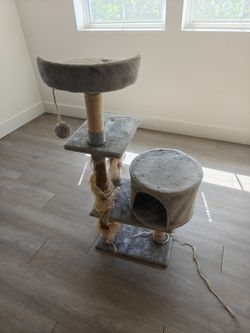 Cat Tower and Scratching Post