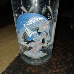 Walt Disney World 25th Anniversary Remember The Magic Collectable Glass