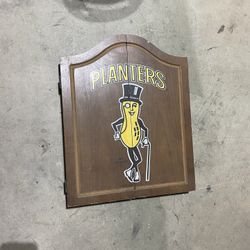 Collectible Dart Board Cabinet