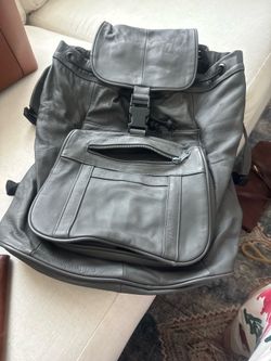 Leather Backpack