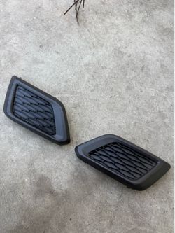 Nissan rogue front bumper parts