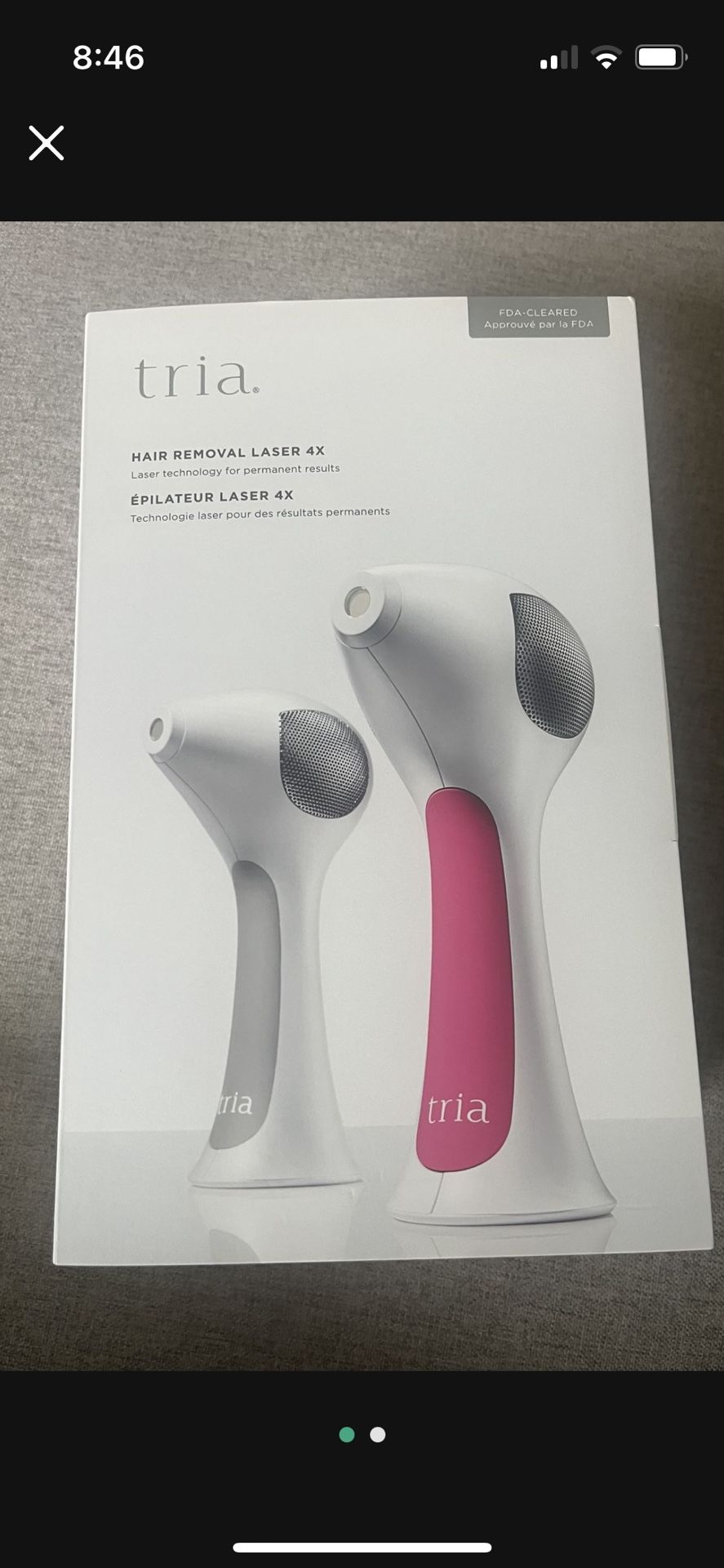 Laser Hair Remover New In Box