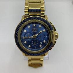 Invicta Bolt Chronograph Blue Dial Men's Watch  No. 27495